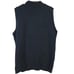 Vintage 90s Long Sweater Vest Women Large Black Oversized Shirt Jacket Top 14 L