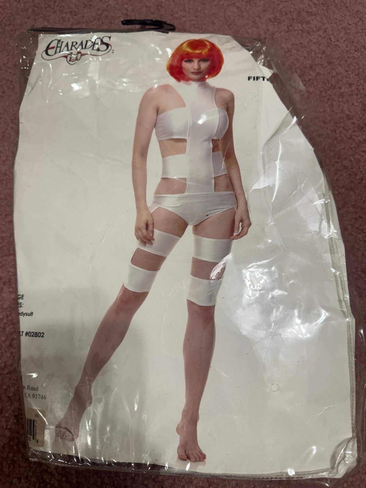 Xs costume cyber fifth element space bodysuit festival y2k cosplay