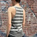 ACNE STUDIOS Gray Striped Tank Top