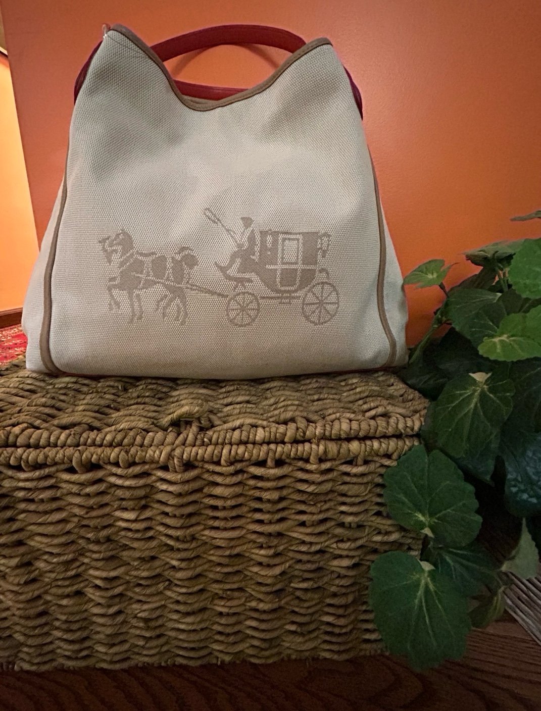 COACH HORSE & CARRIAGE EDIE SHOULDER BAG 35344