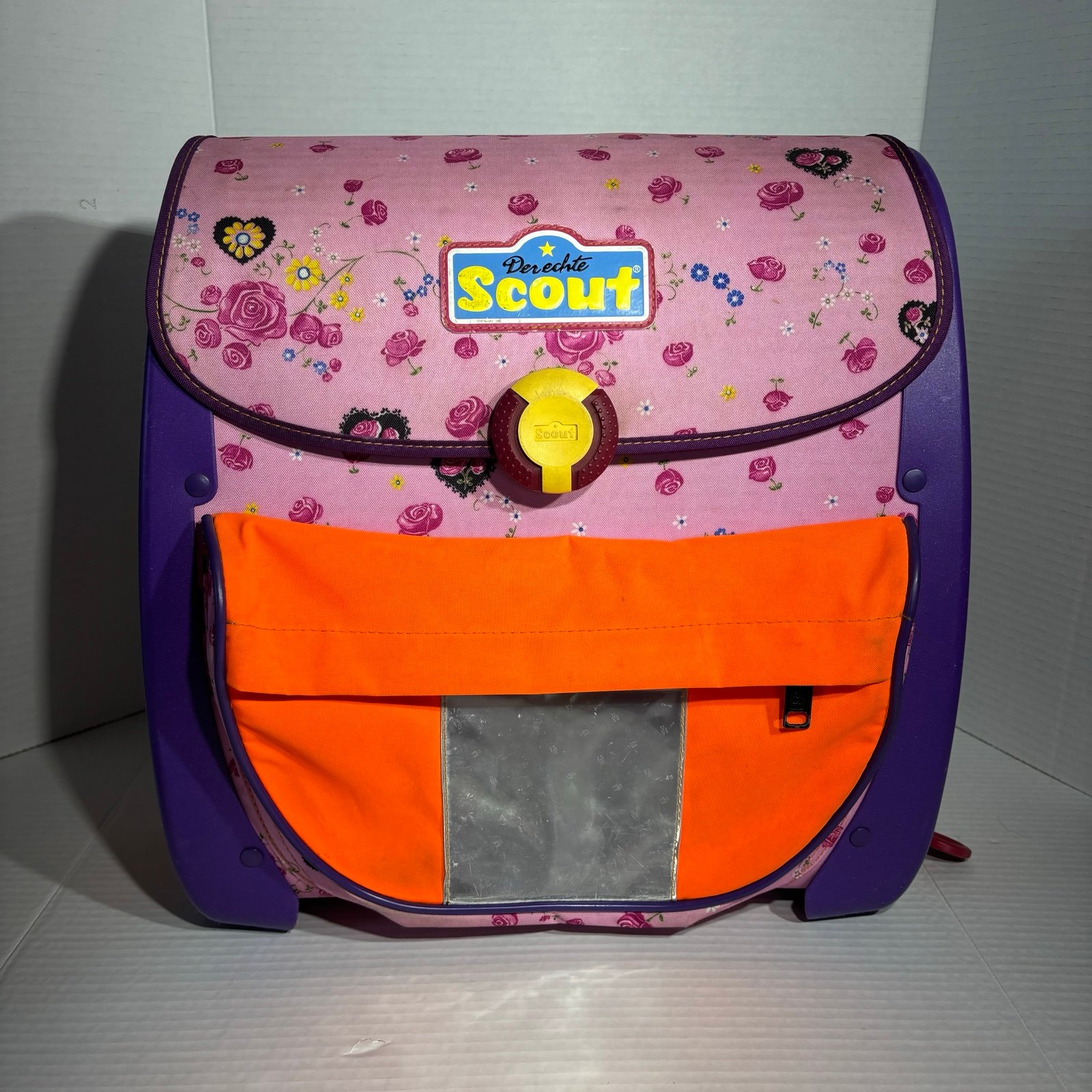Der Echte Scout Back Pack Germany Marienkafer, Roses Reflective School. EUC