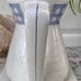 Yugoslavian KL Hand-painted Ceramic Pitcher WHITE Cottage RARE FIND