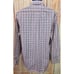 Peter Millar Mens Large Purple & Brown Plaid Long Sleeve Button-Down Shirt