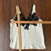 Vintage VICTORIA'S SECRET Gold Label V-Neck Lace Trim Silk Camisole