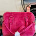 Juicy Couture fur satchel