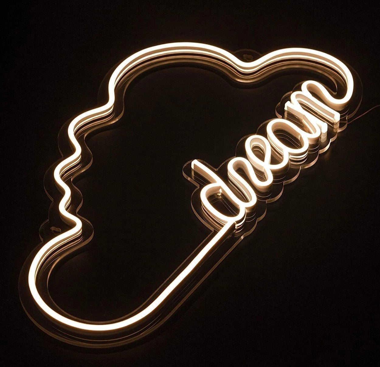 Bright White Dream Cloud LED Light Decor