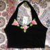 NWT Fashion Brand Company 3 Pink Roses Tencel Halter Top 3X