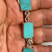 Vintage Sterling Silver Turquoise Bracelet