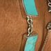 Vintage Sterling Silver Turquoise Bracelet