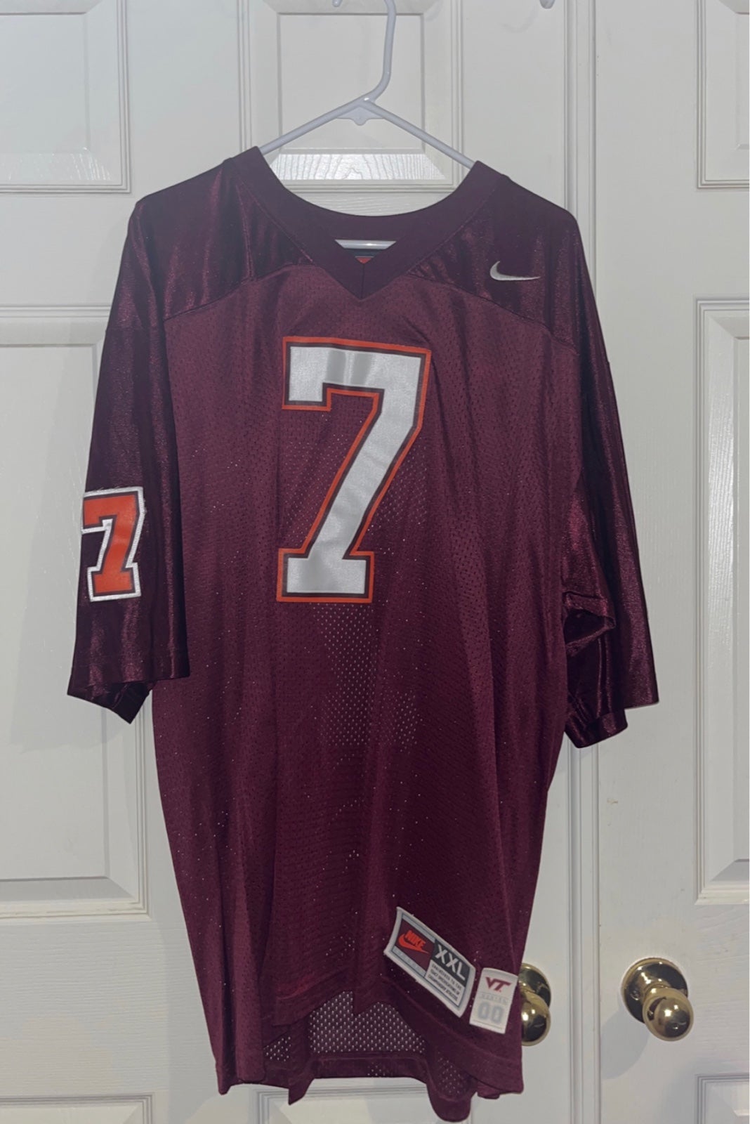Vintage Virginia Tech Hokies Michael Vick 2000 Nike NCAA Football Jersey