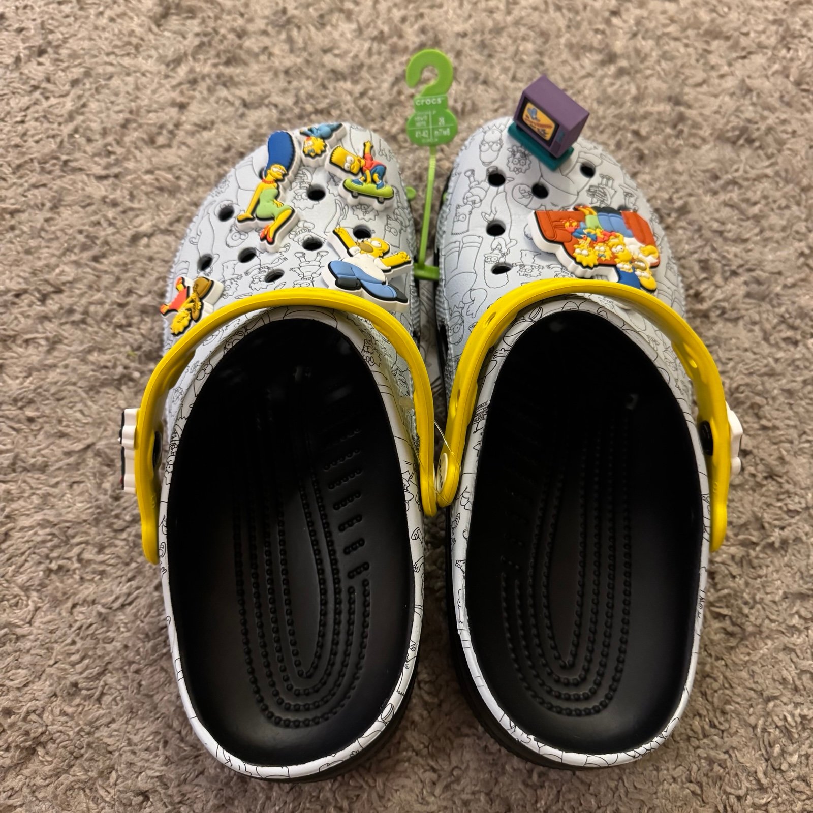 Unisex The Simpsons x Crocs Classic Clogs Sandals Shoes