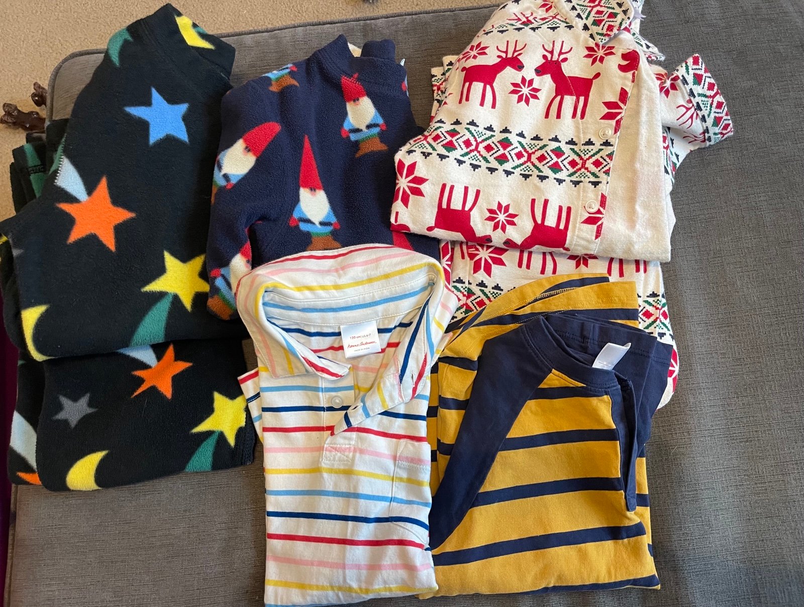 Sz 6-7 (7 piece) Lot of Hanna Andersson
