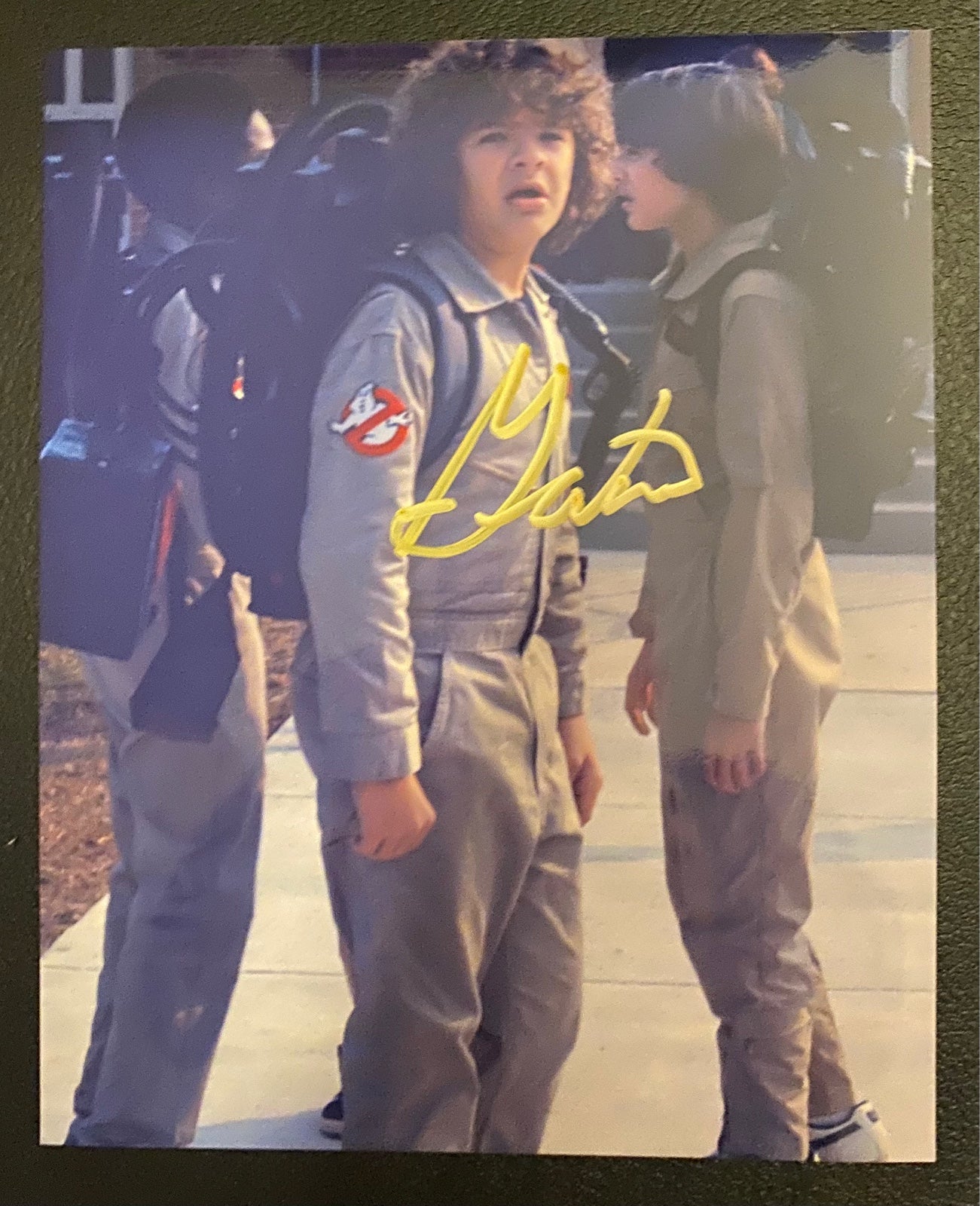 Gaten Matarazzo autographed photo Stranger Things