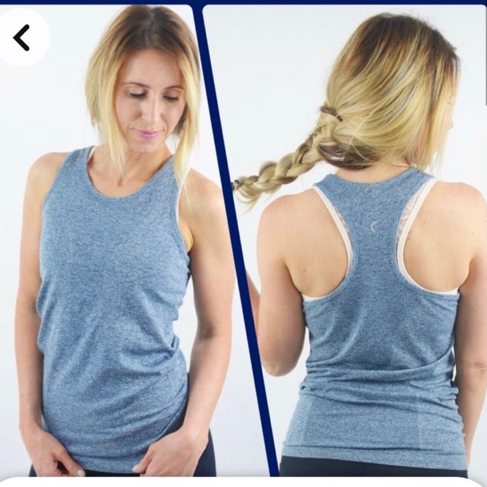 ZYIA Active Bundle of 2 workout tops size Small