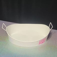 RARE Htf VS Pink Metal Bin Tote Tub Display/ Prop