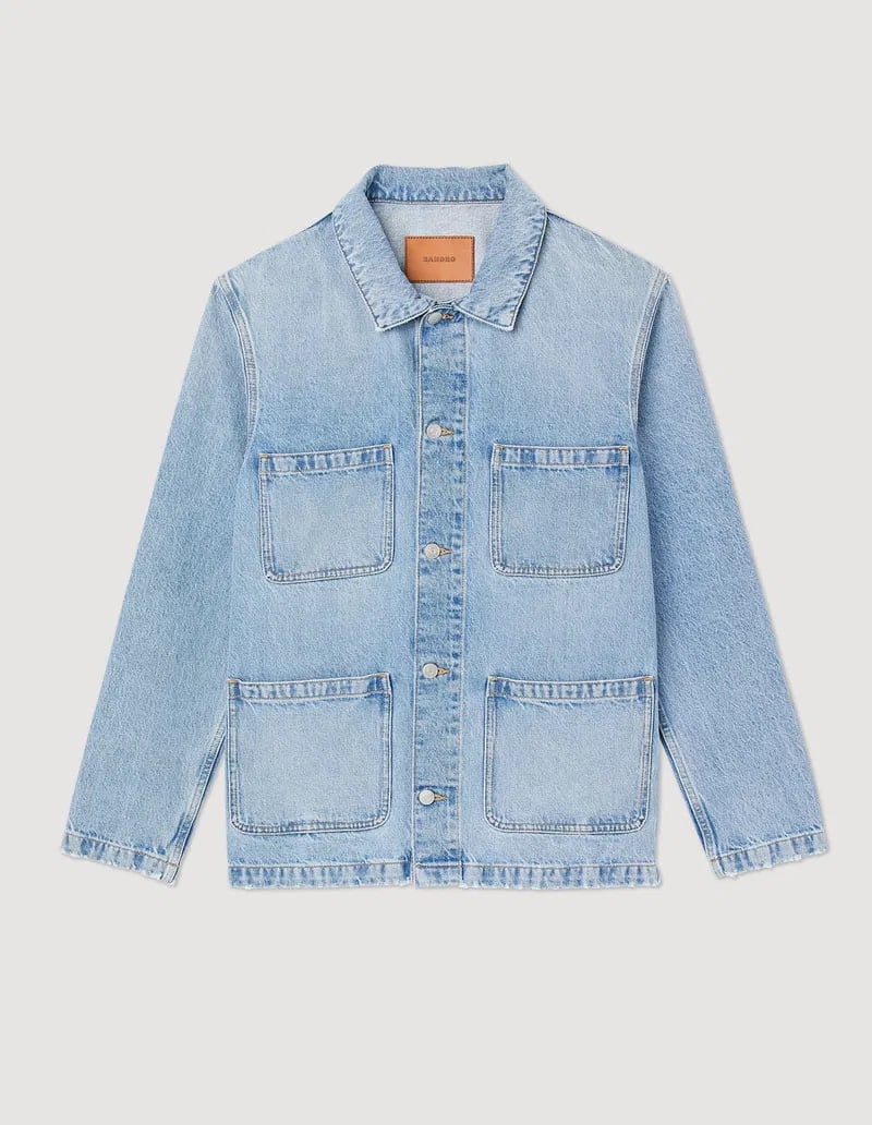 Sandro Denim Worker Jacket NWT