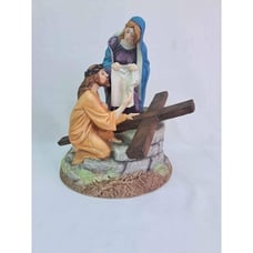 The Road To Calvary by Franklin Mint - Jesus Cross Crucifixion Christian Easter