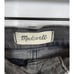 Madewell Womens Size 27 High Rise Cuffed Denim Shorts in Slater Wash (Gray)