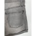 Madewell Womens Size 27 High Rise Cuffed Denim Shorts in Slater Wash (Gray)