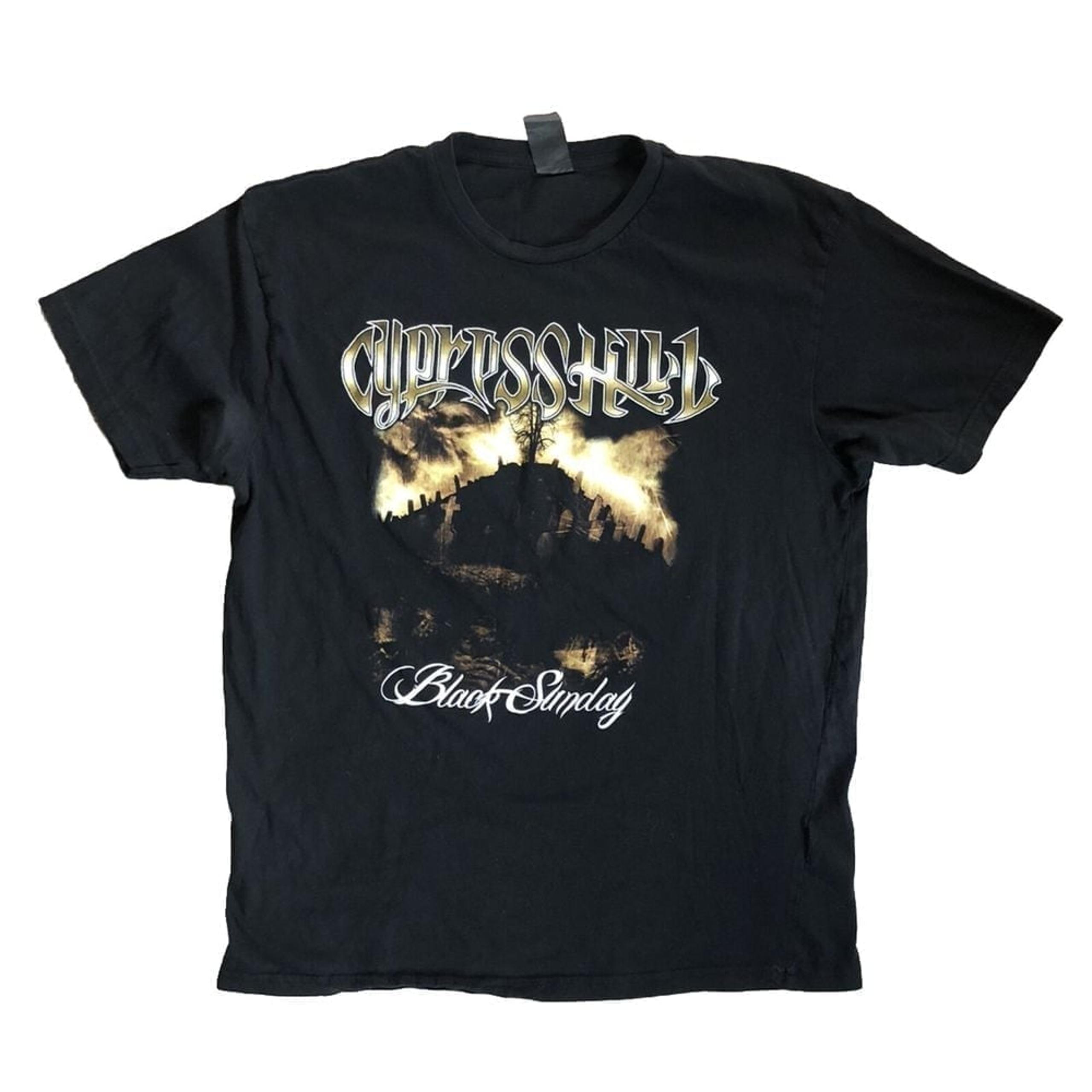 Cypress Hill Black Sunday Black T Shirt L *Defect