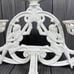 VTG Art Deco iron plant stand original table top (See photos)