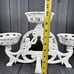 VTG Art Deco iron plant stand original table top (See photos)