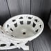 VTG Art Deco iron plant stand original table top (See photos)