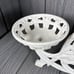 VTG Art Deco iron plant stand original table top (See photos)