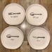 Rae Dunn Icon Appetizer Plates - 2024 Release Utensils Designs