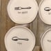 Rae Dunn Icon Appetizer Plates - 2024 Release Utensils Designs