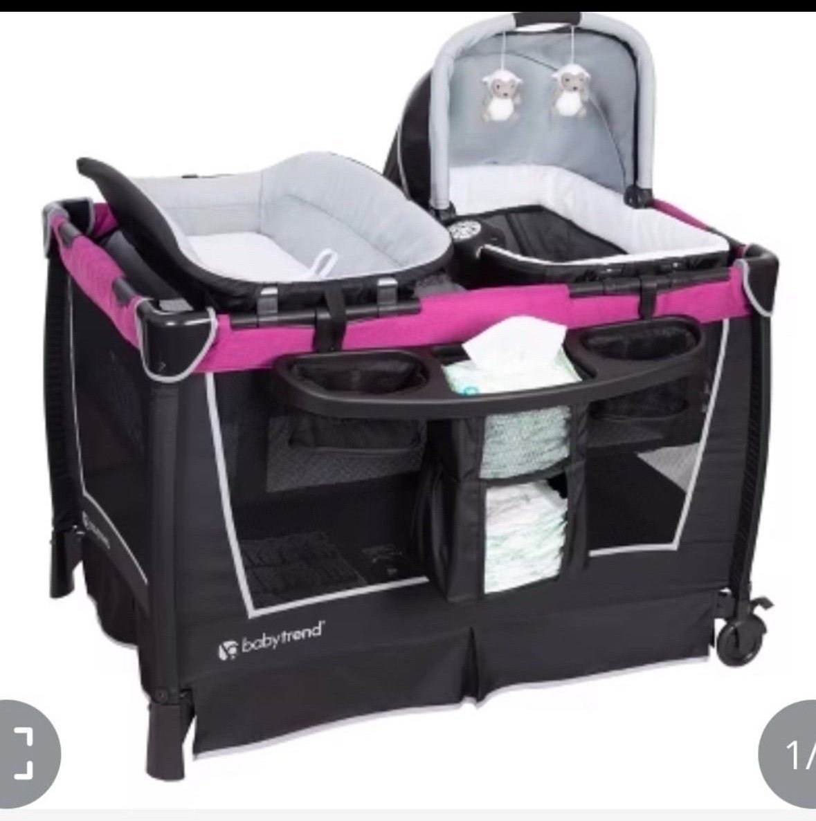 Baby Trend Retreat Nursery Center  Open box item  INVENTORY NUMBER: 1033023748