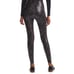 Commando Leggings Faux Leather Snake Skin Black /Gray Large