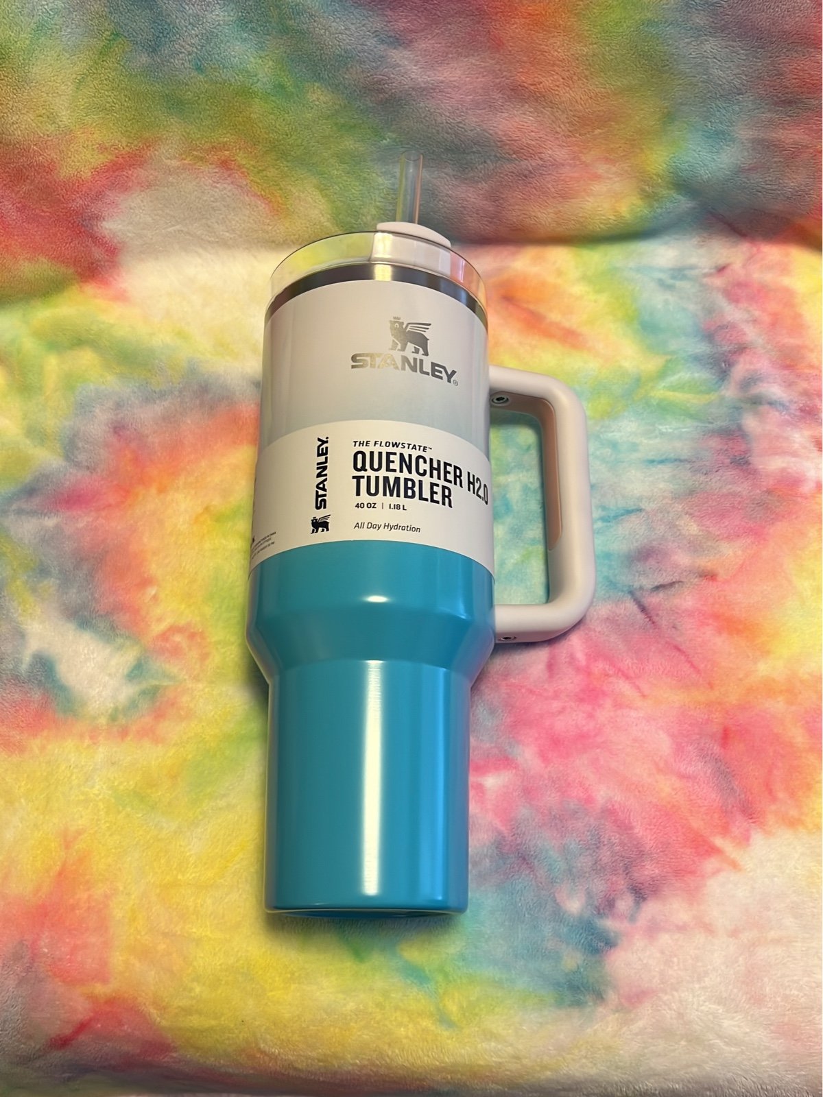 40 oz pool ombre stanley quencher