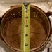 NWT LONGABERGER BOOKING SAFFRON BASKET SET.