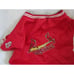 Vintage MLB St Louis CARDINALS Dog Pet Jersey DUGOUT JACKET Fleece XL K9 Satin