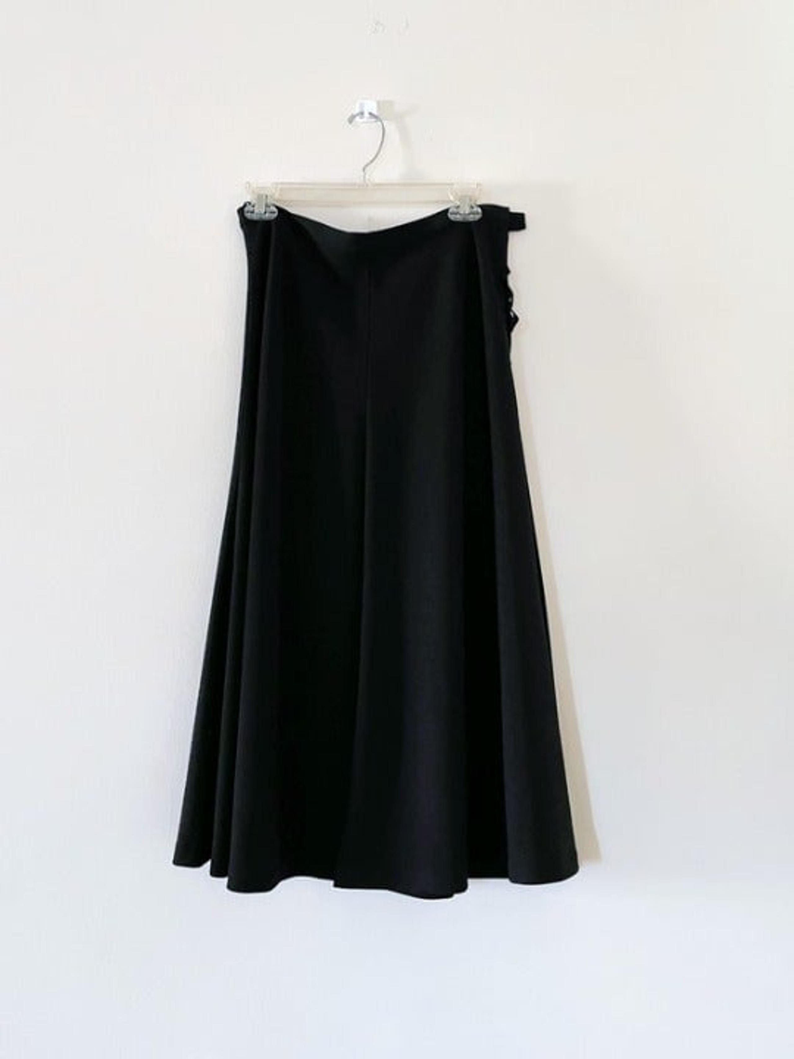 Ankle length skirt, Side zipped skirt