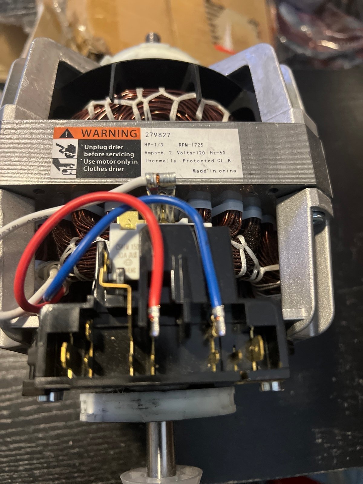 Upgraded 279827 Dryer Drive Motor, OEM Quality, Compatible with Whirlpool, Kenmo