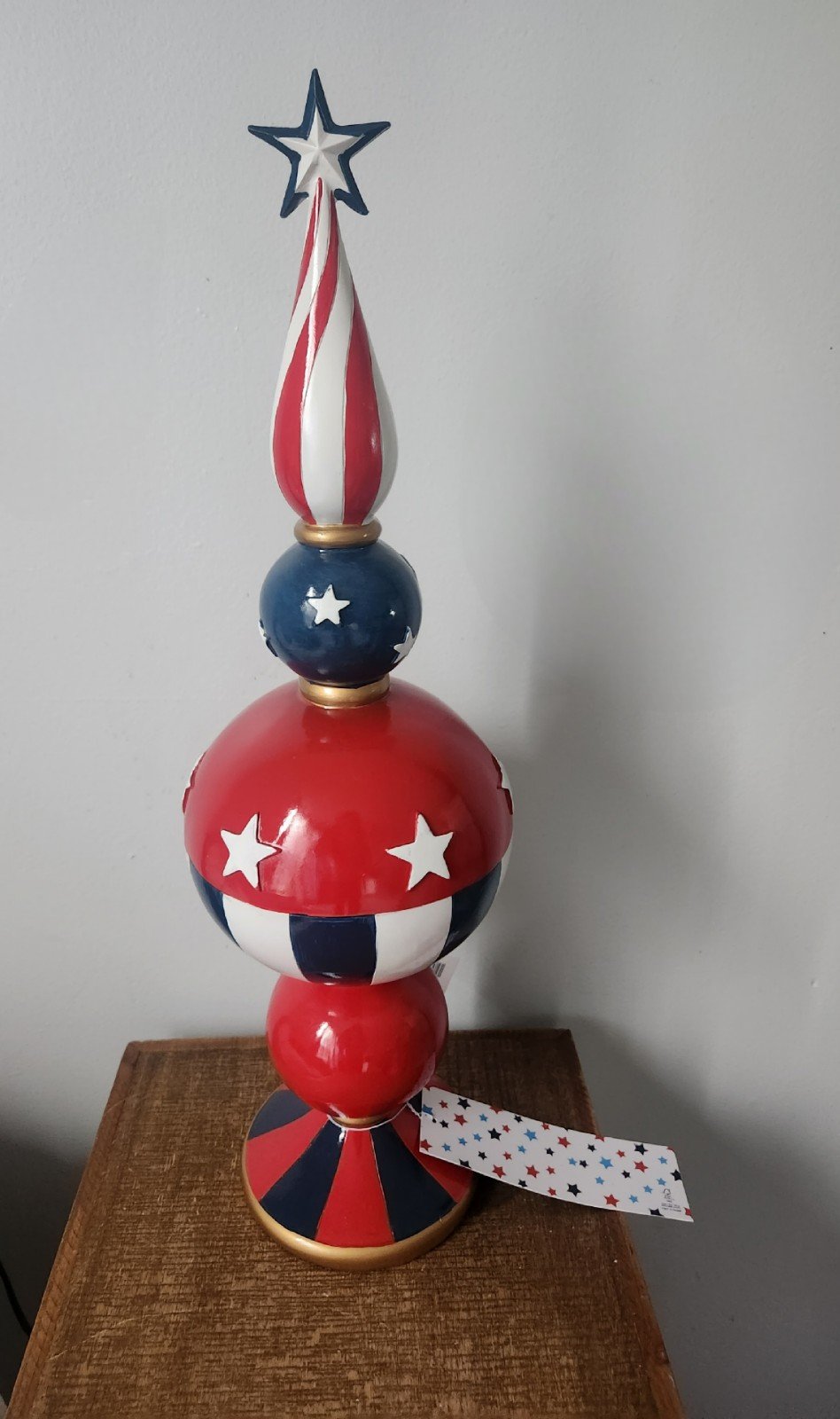patriotic topiary