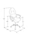 High Back & Adjustable Swivel Gaming Chair with Massage Feature