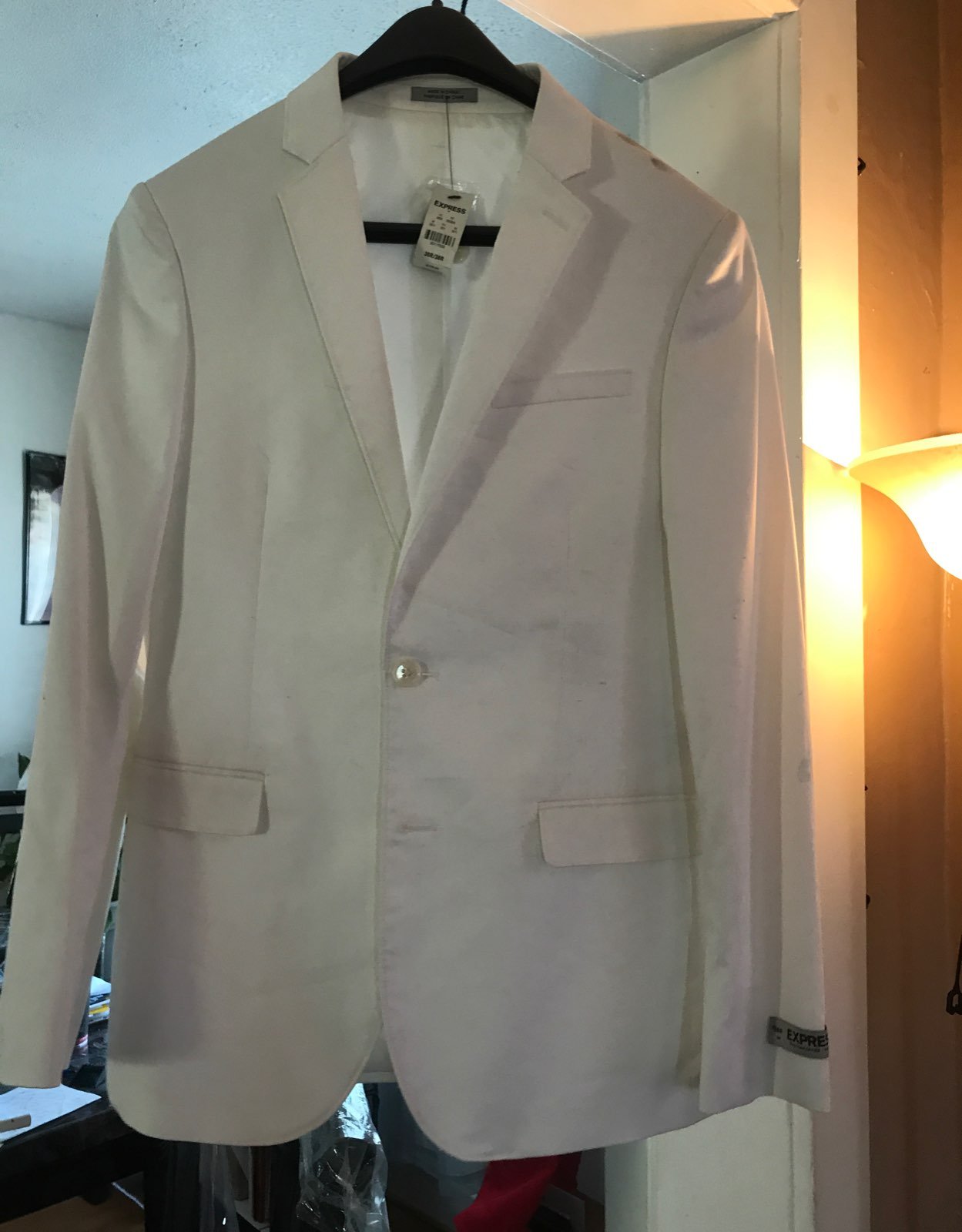 Men's suit Express blazer and pants set