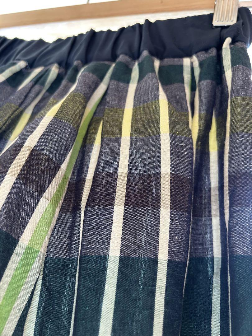 Paradis Palace [Excellent Condition] Cotton Linen Skirt