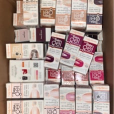 set of Sally Hansen insta gel strips 60 total bundled