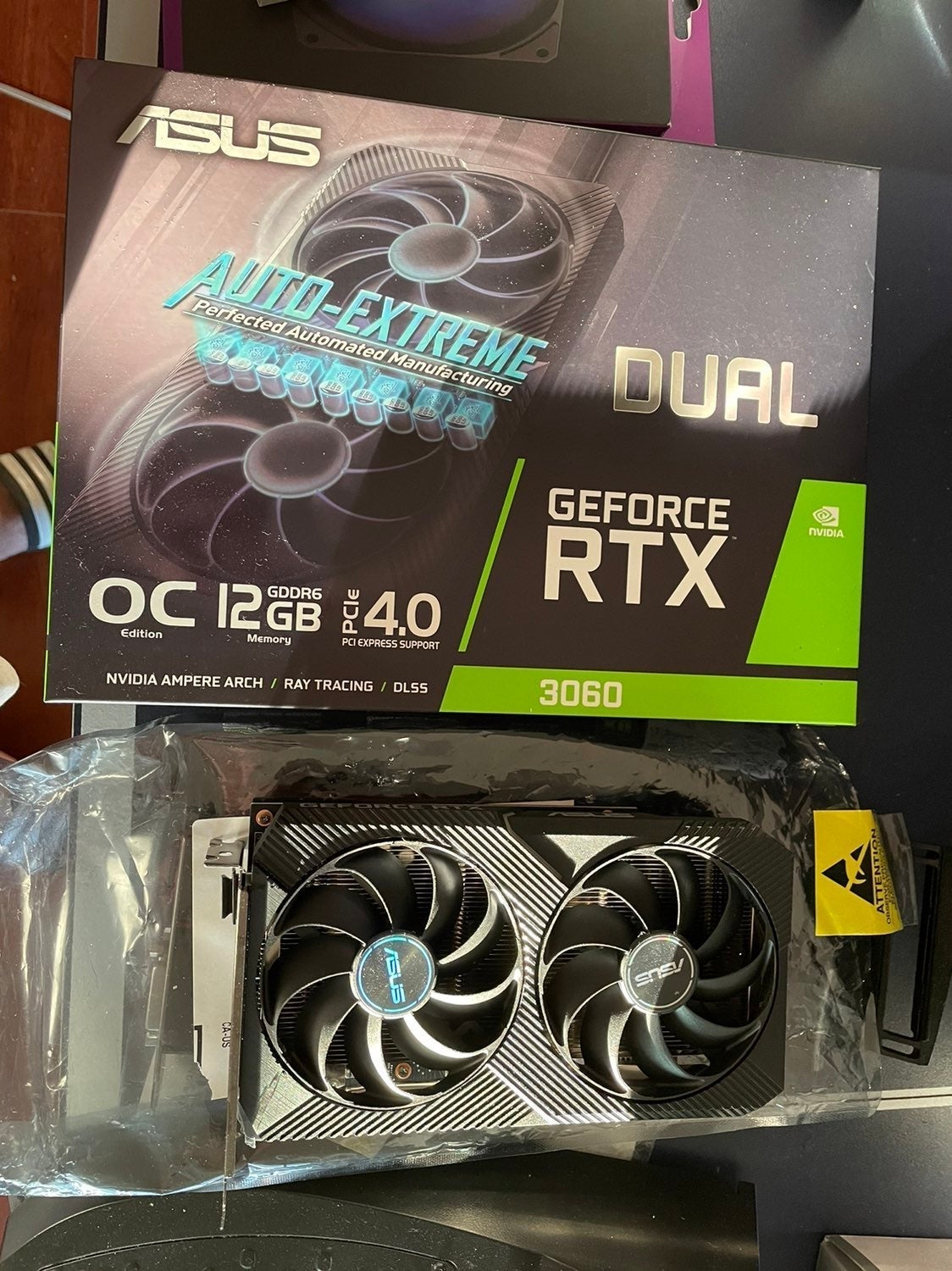 Asus Dual Geforce RTX 3060 12GB GGDR6 PCI Express OC Edition