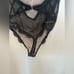 NWT Victoria’s Secret black lace teddy S