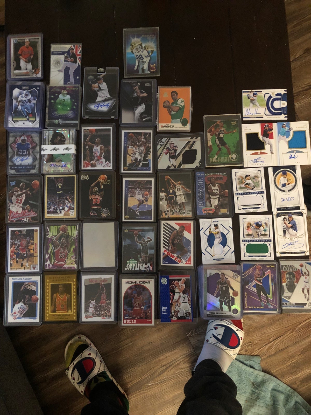 box sports trading cards