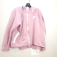 Nike Sportswear Tech Fleece Full Zip Cape Pink Force Women's Hoodie XL Jacket