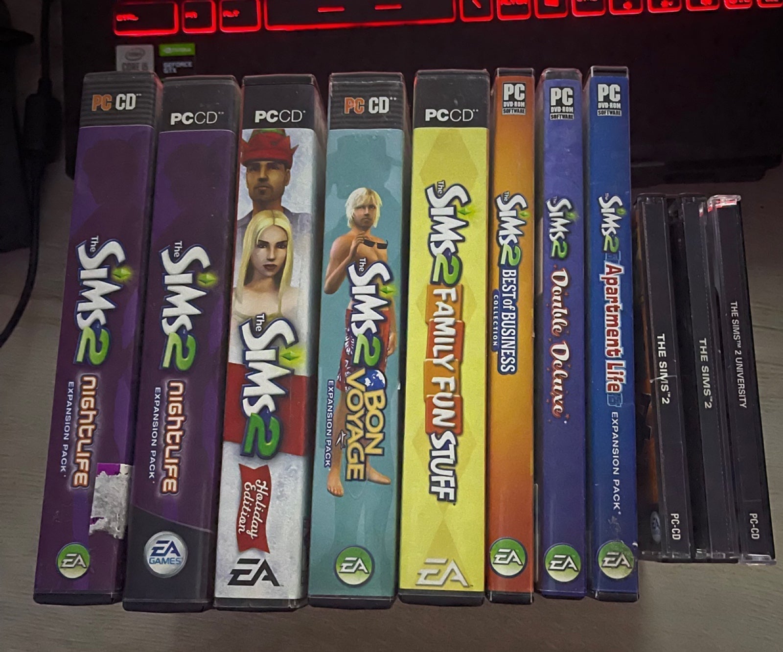 The Sims 2 lot PC Discs