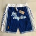NWT Lakers vintage blue shorts XXL