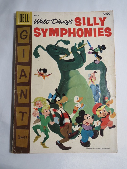 Walt Disney's SILLY SYMPHONIES #7 (Dell, 1957) Giant Issue
