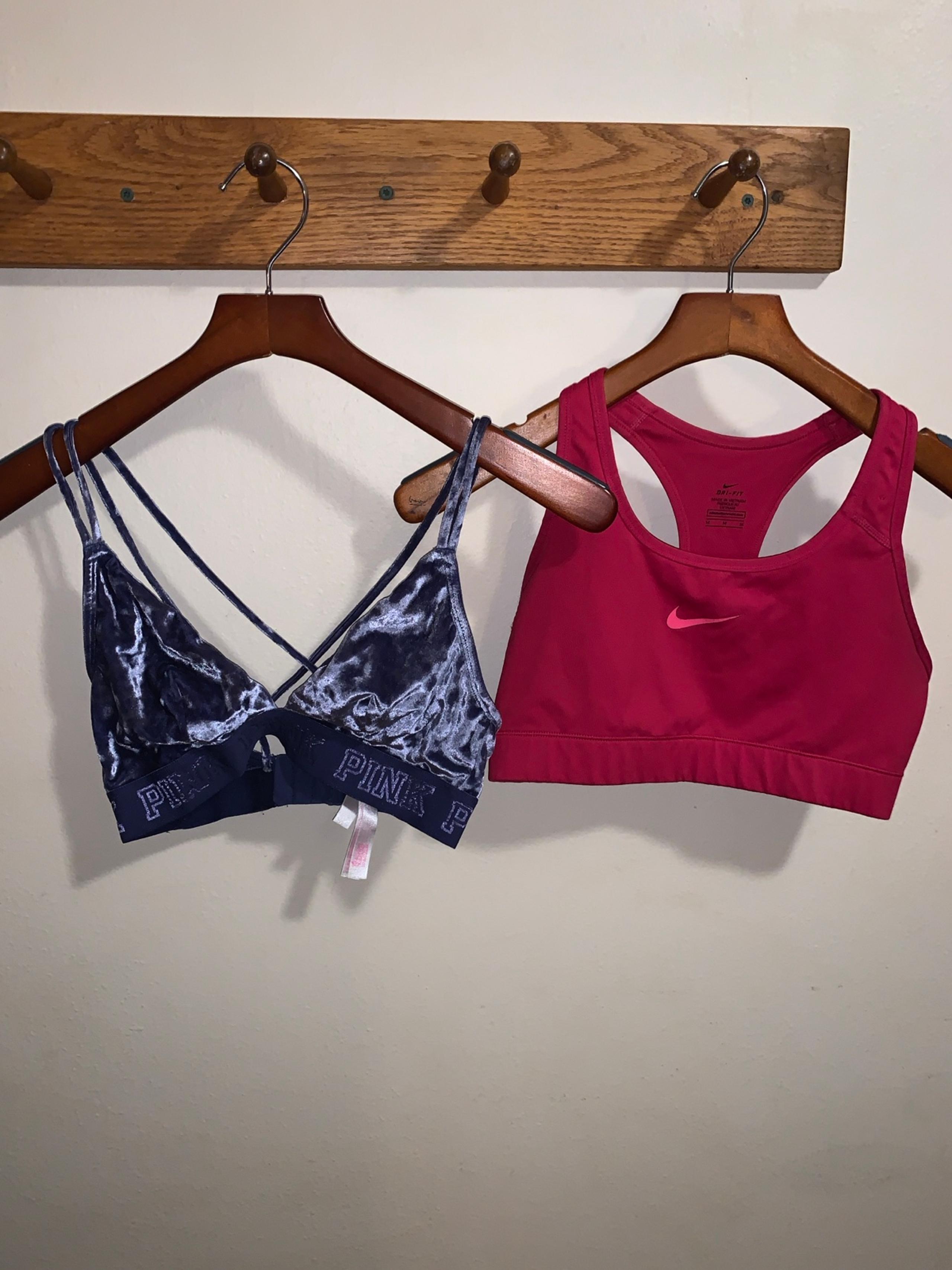 Victorias Secret PINK NIKE Wireless Sports Bra Lot Women’s Size Medium